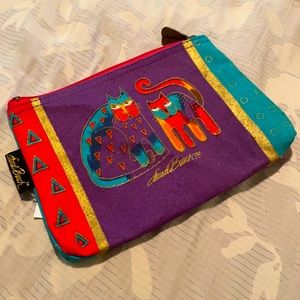 Laurel Burch Cats Makeup 💄 Pouch!  NWT